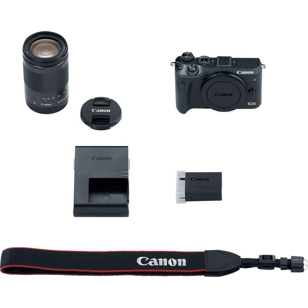Canon EOS M6 Mirrorless Digital Camera with 18-150mm Lens