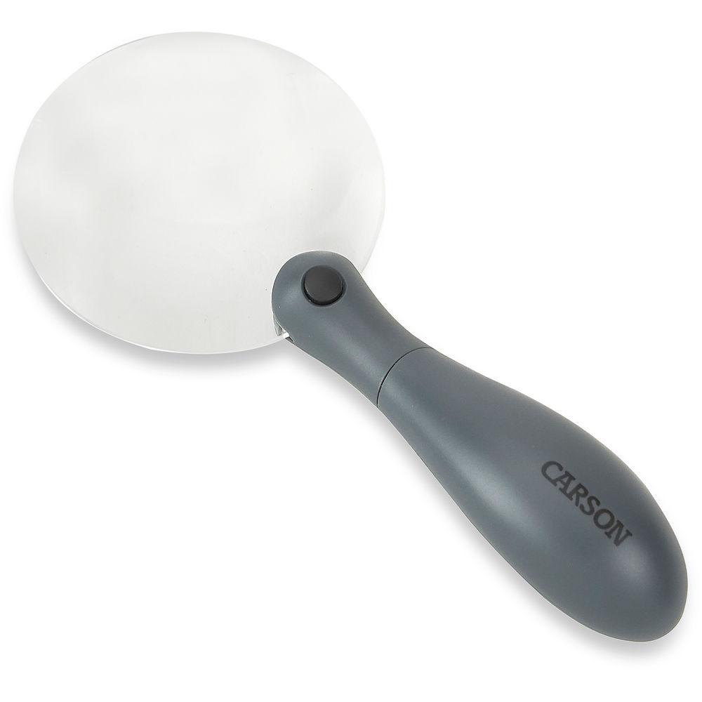 Carson Chargelt 3x Rechargeable Rimless Magnifier