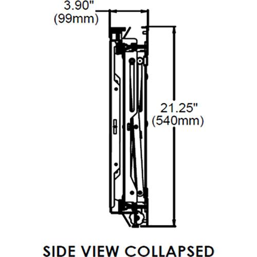Christie MPL15 LCD Video Wall Mount for 46 to 60" LCD Panel