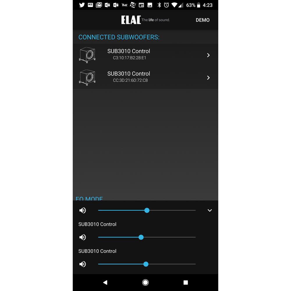 ELAC Debut 2.0 SUB3010 10" 400W Subwoofer