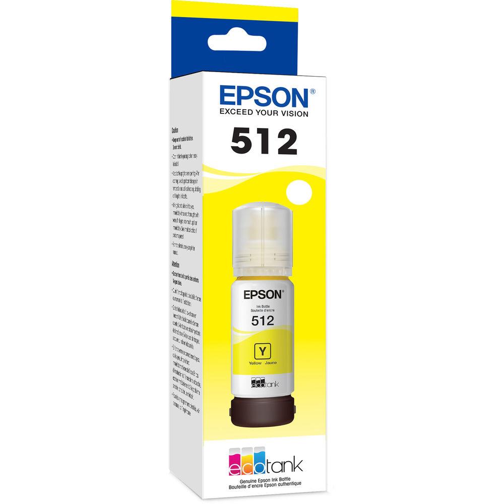 Epson T512 Yellow EcoTank Ink Bottle