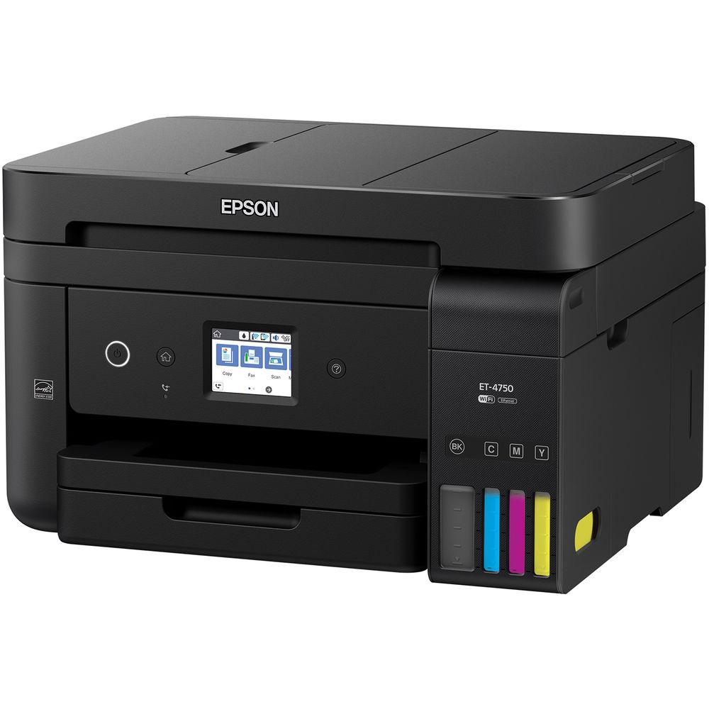 Epson WorkForce ET-4750 EcoTank All-In-One Inkjet Printer