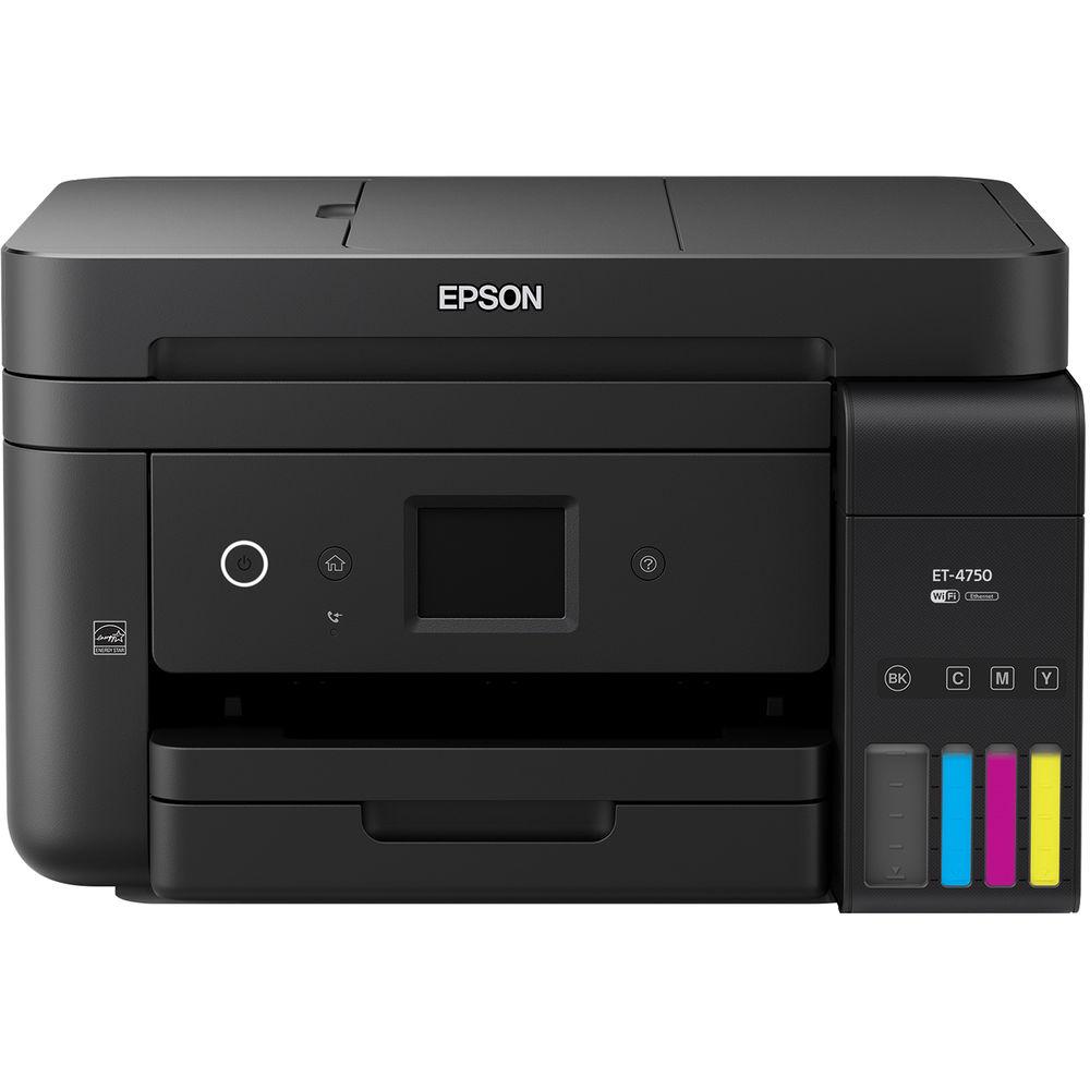 Epson WorkForce ET-4750 EcoTank All-In-One Inkjet Printer
