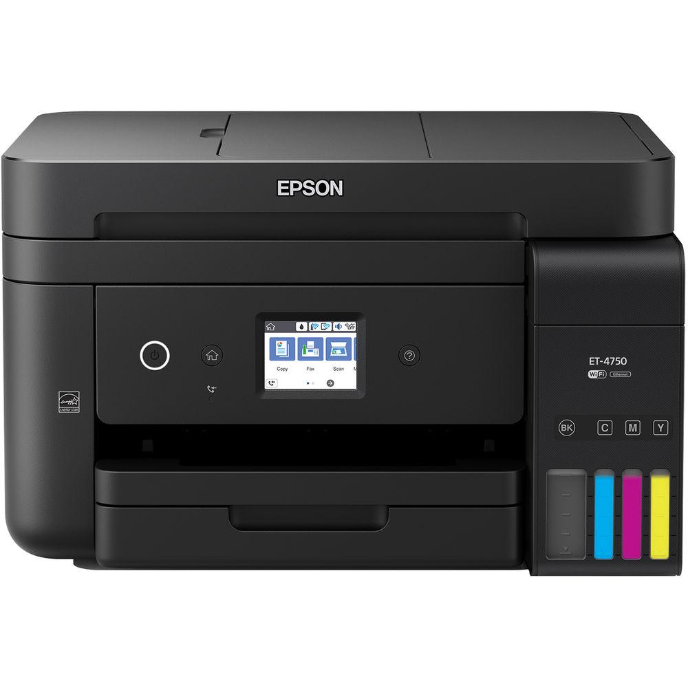 Epson WorkForce ET-4750 EcoTank All-In-One Inkjet Printer