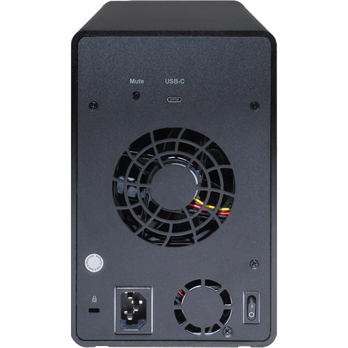 HighPoint rDrive 6114VW 12TB 4-Bay USB 3.1 RAID Array for Windows