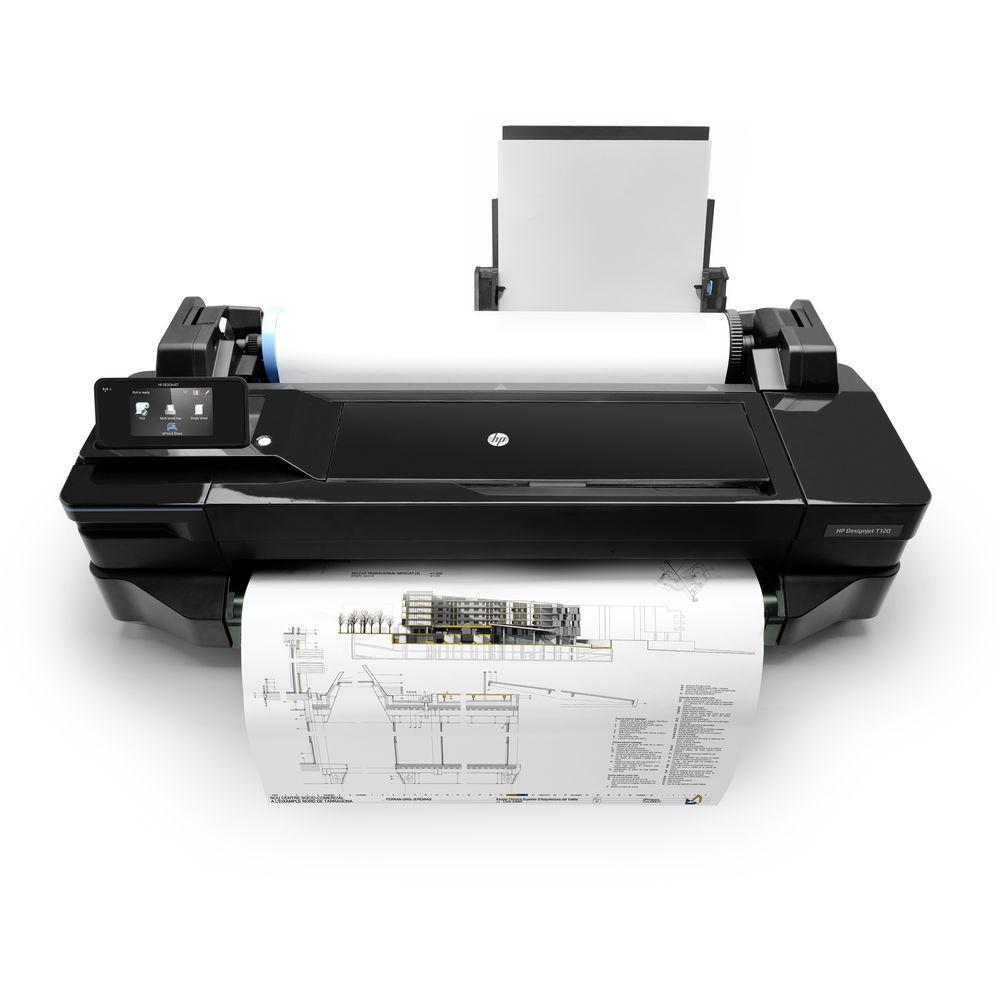 HP DesignJet T120 24" Large-Format Inkjet Printer