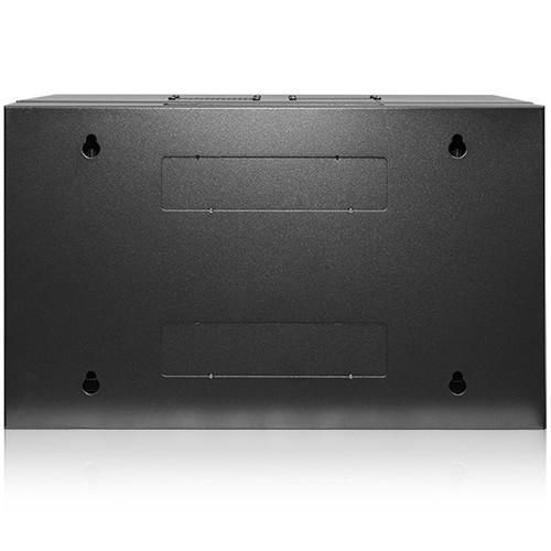 iStarUSA Claytek WMZ655-KBR1U Swing-Out Wallmount Server Cabinet with 1 RU Sliding Drawer