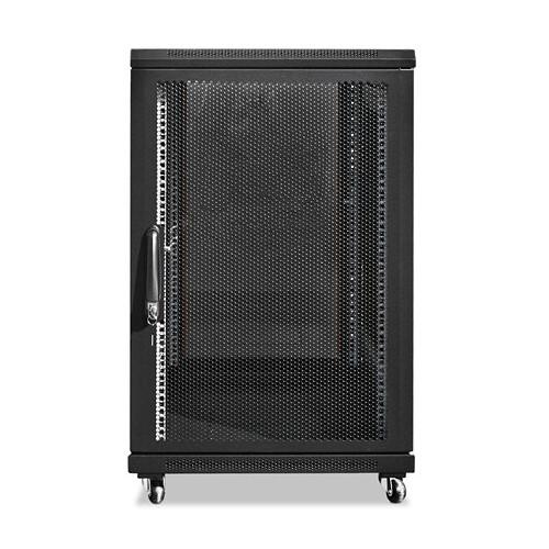 iStarUSA Claytek WNG1810-SFH25 Knock-Down Server Cabinet with 1 RU Supporting Tray