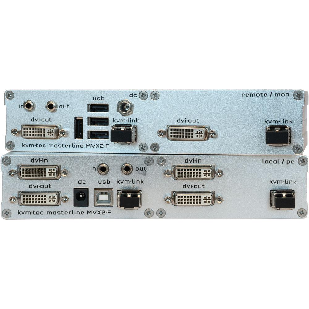 KVM-TEC MVX2-F Masterline Dual-Fiber Extender Set