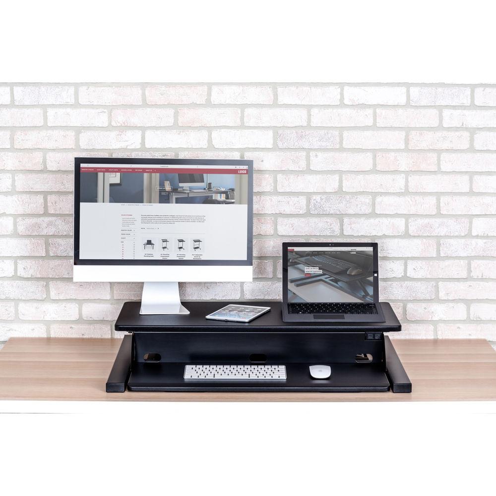 Luxor Electric Level Up Pro 32 Standing Desk Converter