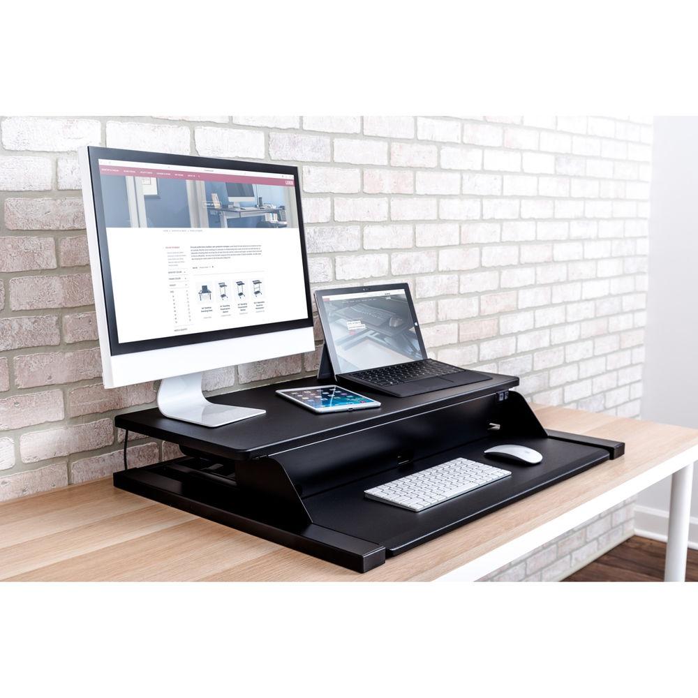 Luxor Electric Level Up Pro 32 Standing Desk Converter
