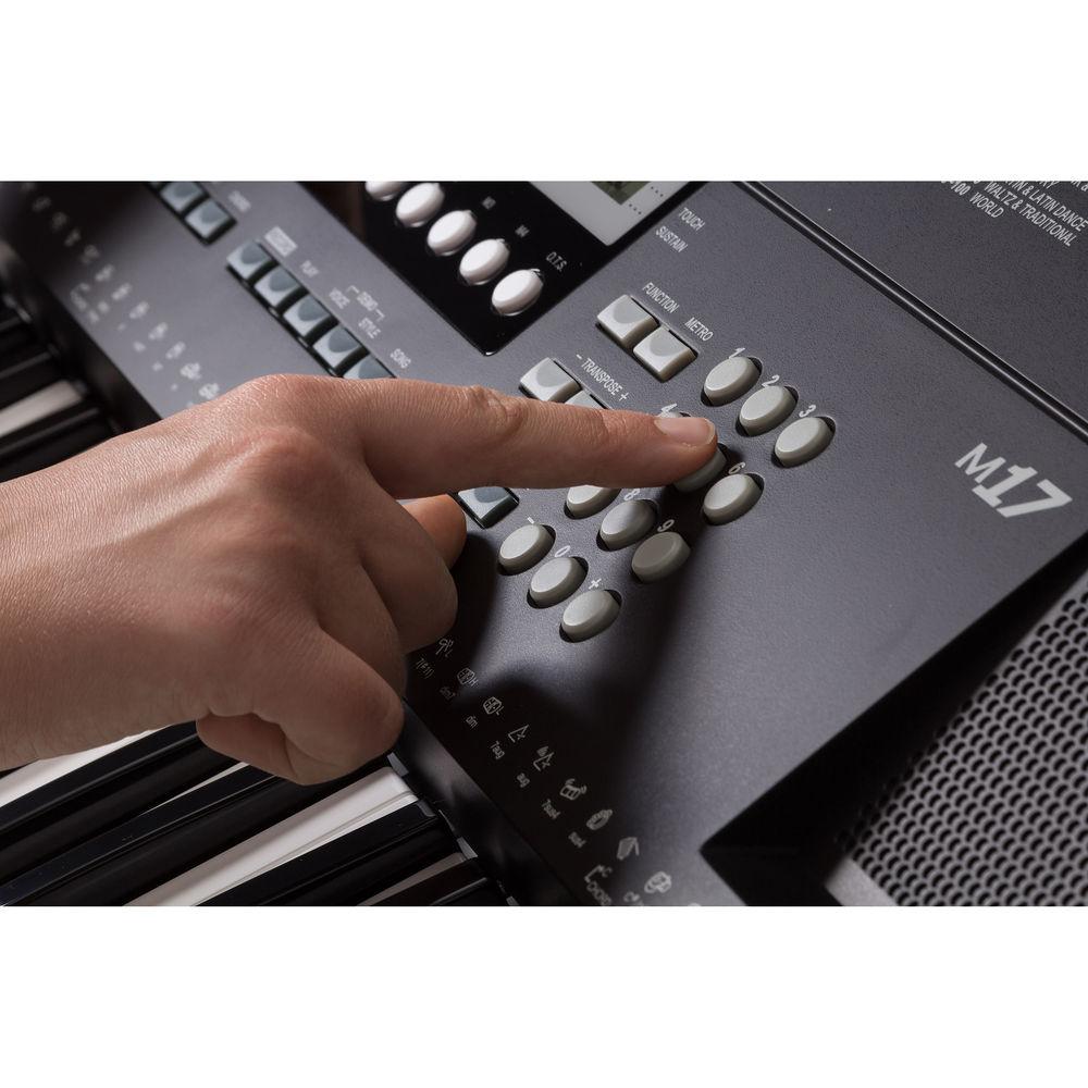 Medeli Electronics M17 61-Key Portable Keyboard with Touch Response, Medeli, Electronics, M17, 61-Key, Portable, Keyboard, with, Touch, Response