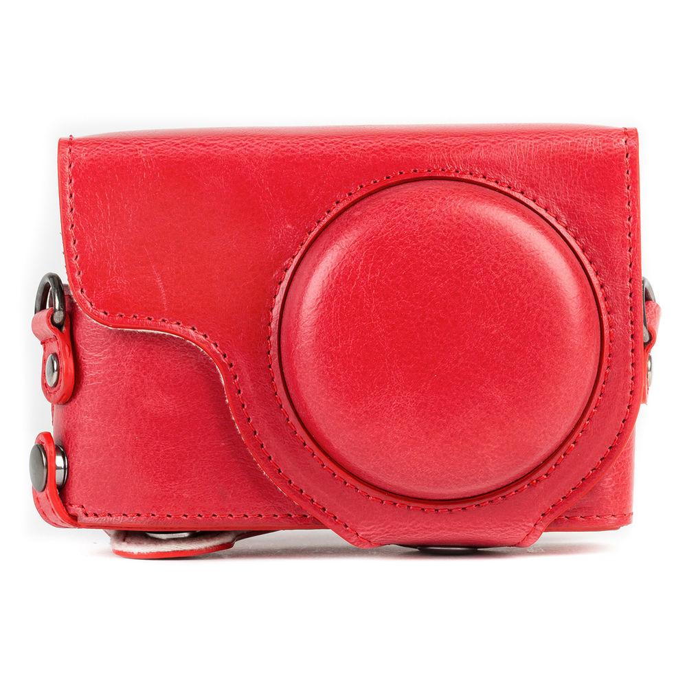 MegaGear Ever Ready Leather Camera Case for Panasonic LUMIX DC-ZS70 or DC-TZ90