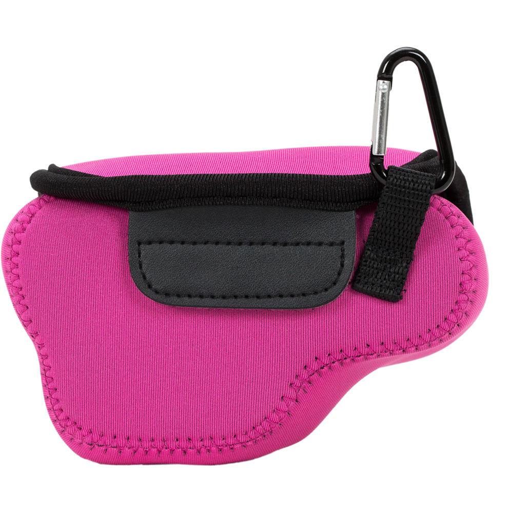 MegaGear Ultra-Light Neoprene Camera Case with Carabiner for Panasonic LUMIX DMC-LX100