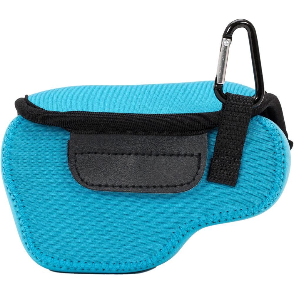 MegaGear Ultra-Light Neoprene Camera Case with Carabiner for Panasonic LUMIX DMC-LX100