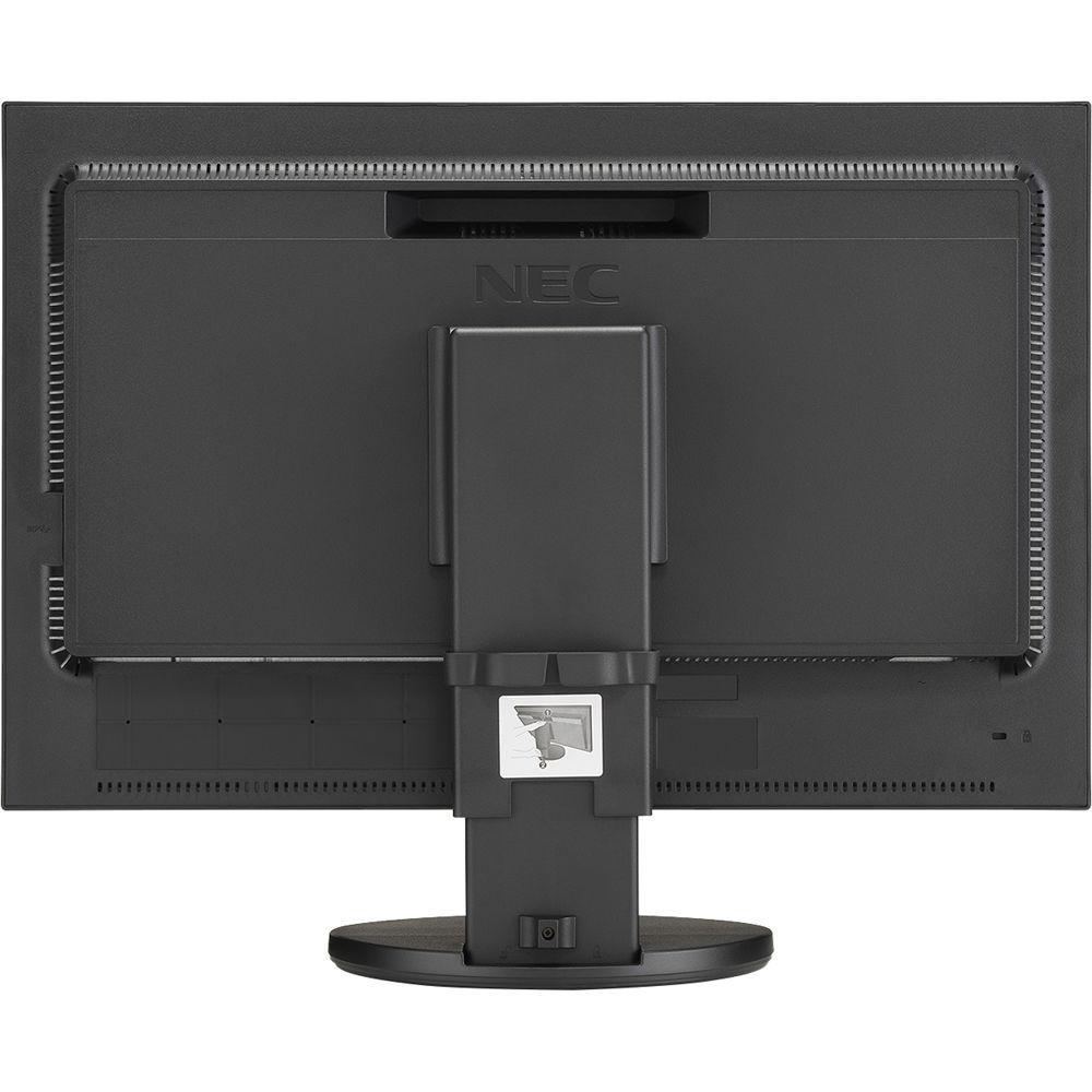 NEC P243W-BK Professional sRGB Gamut 24" 16:10 IPS Monitor with SpectraView II Color Calibration Solution