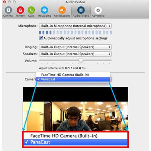 PanaCast 2 Camera with Intelligent Zoom Enabled & No Mount