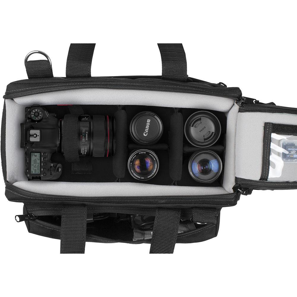 Porta Brace Dual-Zipper Camera Bag for Canon 6D Mark II and Accessories