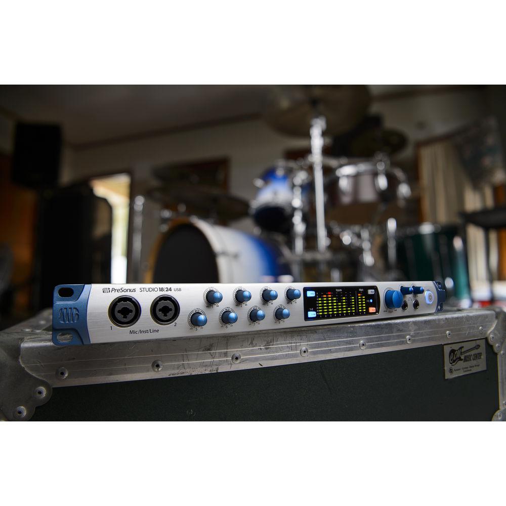 PreSonus Studio 1824 - 18x18 USB 2.0 Audio Interface