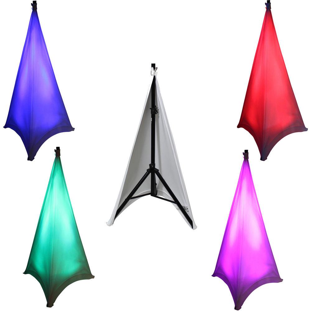 ProX X-SP2SC-W Tripod Speaker & Lighting Stand Cover Scrim