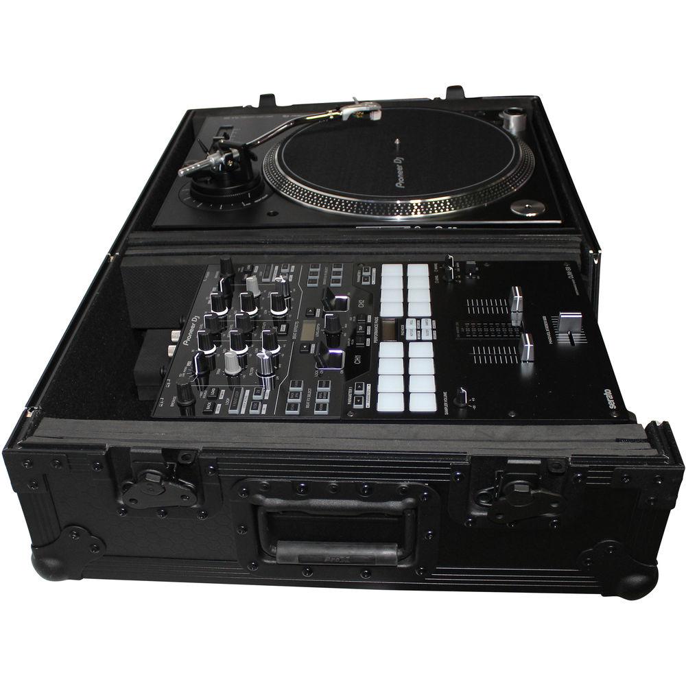 ProX XS-TMC1012WBL Universal Single-Turntable and Mixer Coffin Case
