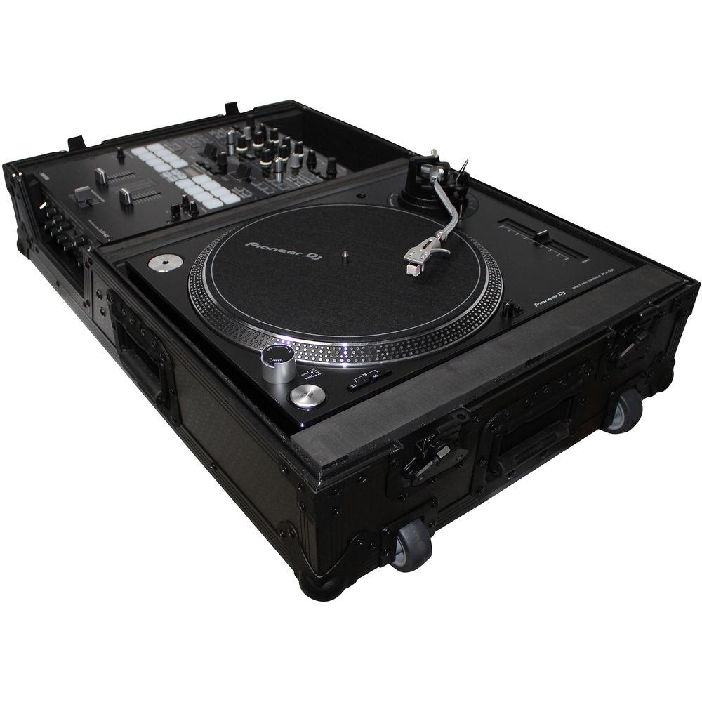 ProX XS-TMC1012WBL Universal Single-Turntable and Mixer Coffin Case