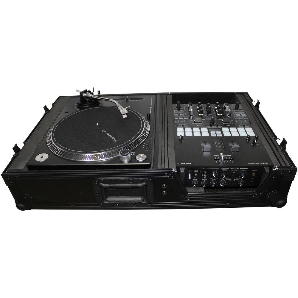 ProX XS-TMC1012WBL Universal Single-Turntable and Mixer Coffin Case