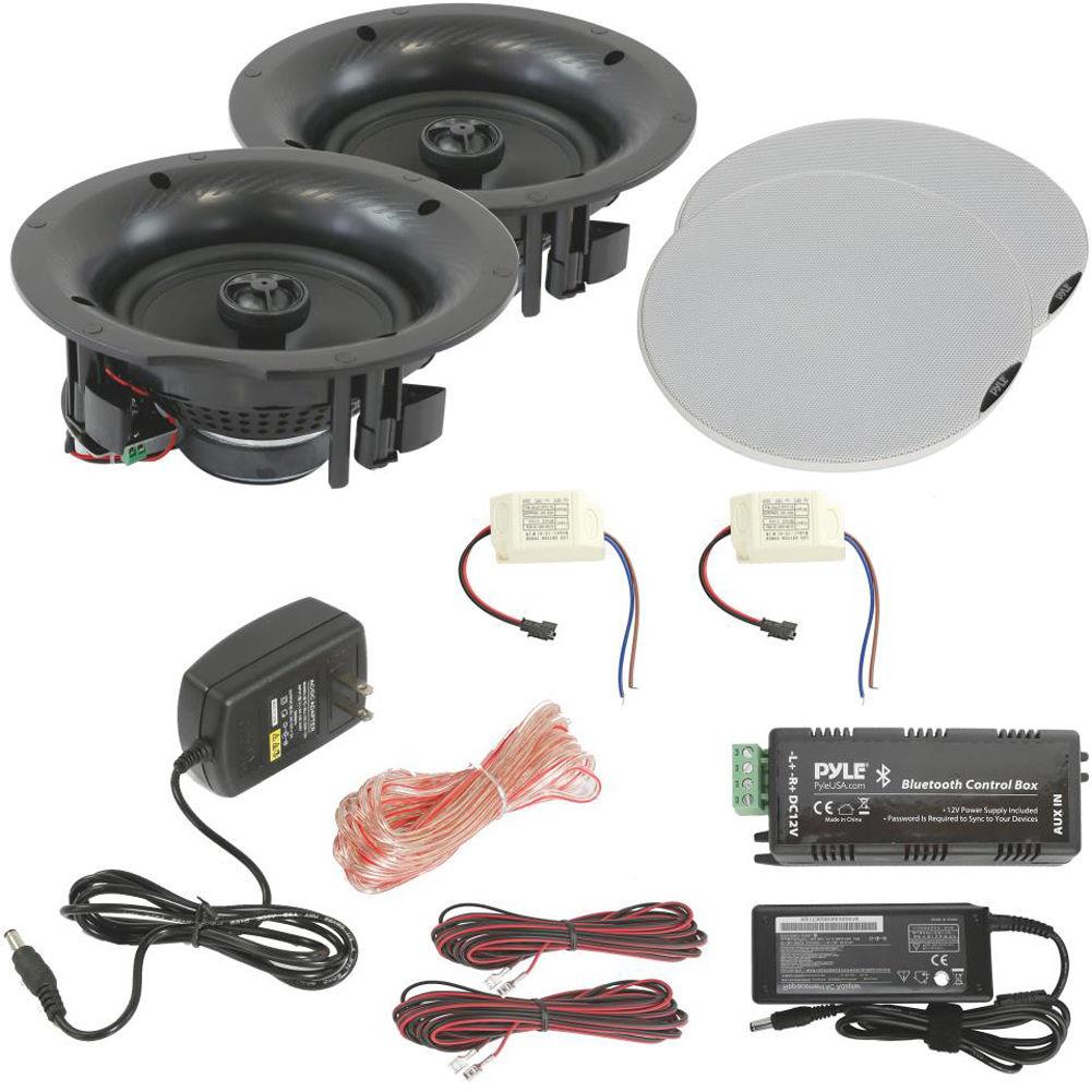 Pyle Pro PDICBT57 5.25" Bluetooth Ceiling Wall Speakers