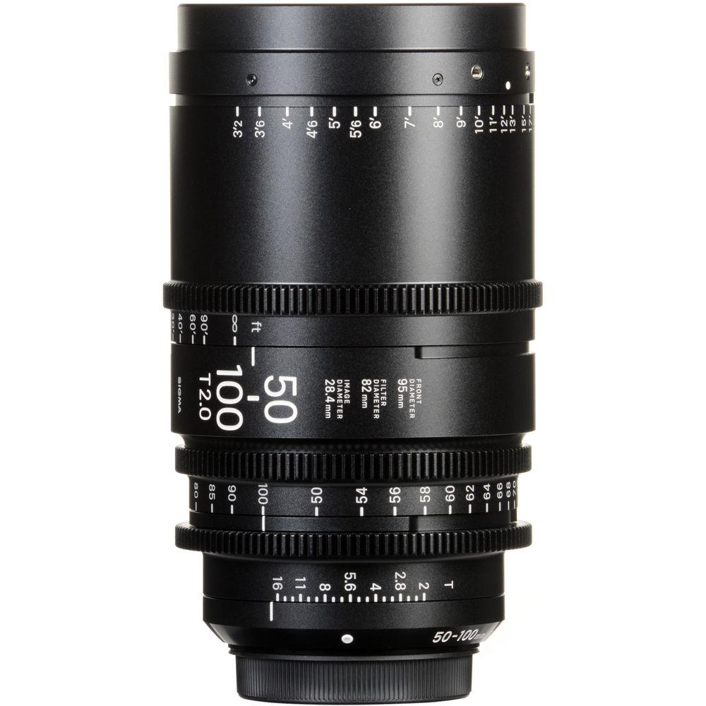 Sigma 50-100mm T2 Fully Luminous High-Speed Zoom Lens