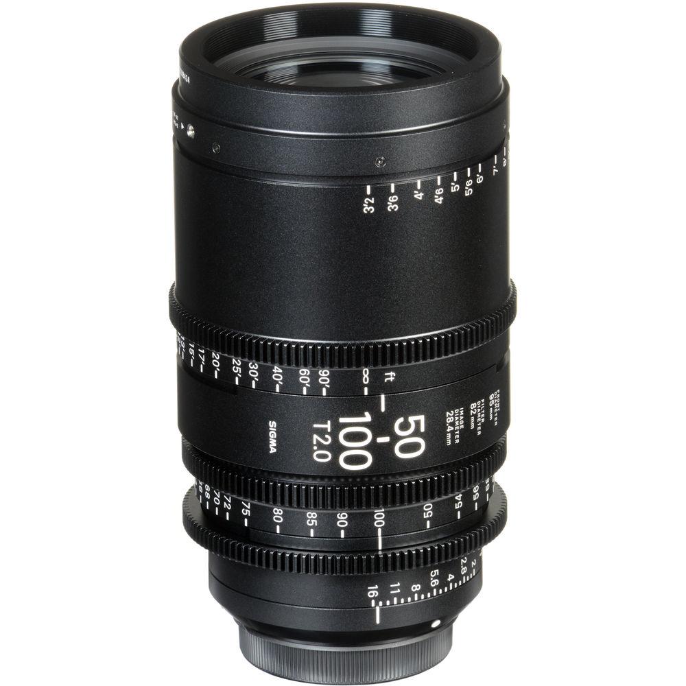 Sigma 50-100mm T2 Fully Luminous High-Speed Zoom Lens