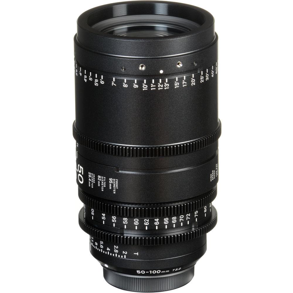 Sigma 50-100mm T2 Fully Luminous High-Speed Zoom Lens