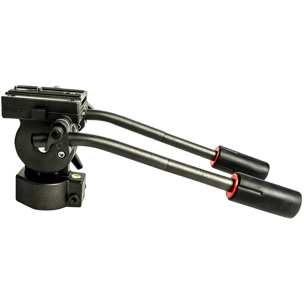 Smith-Victor Pro-5 2-Way Heavy Duty Fluid Tripod Panhead
