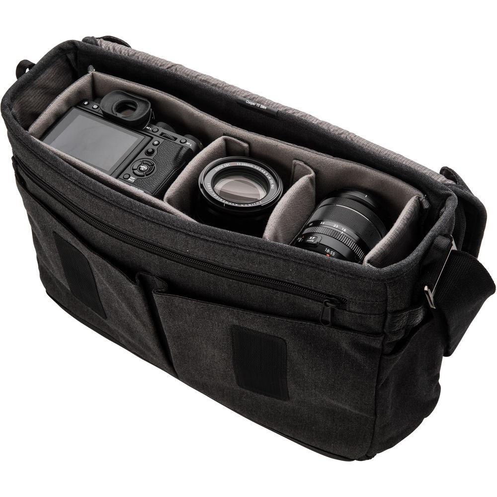 Tenba Cooper 15 Slim Messenger Bag with Leather Accents