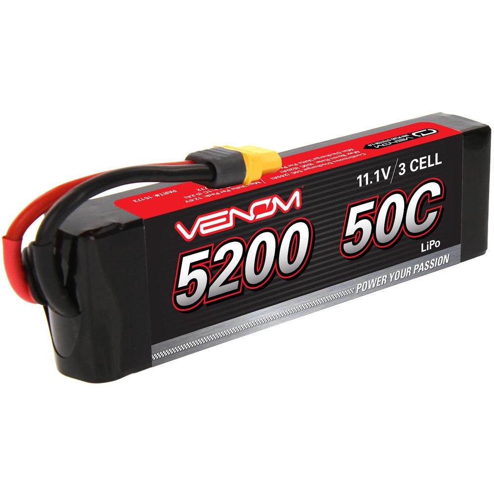 Venom Group Venom 50C 3S 5200mAh 11.1V Lipo Battery With Universal Plug