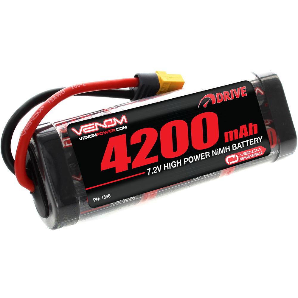 Venom Group Venom 7.2V 4200mAh 6 Cell NiMH Battery With Universal Plug System