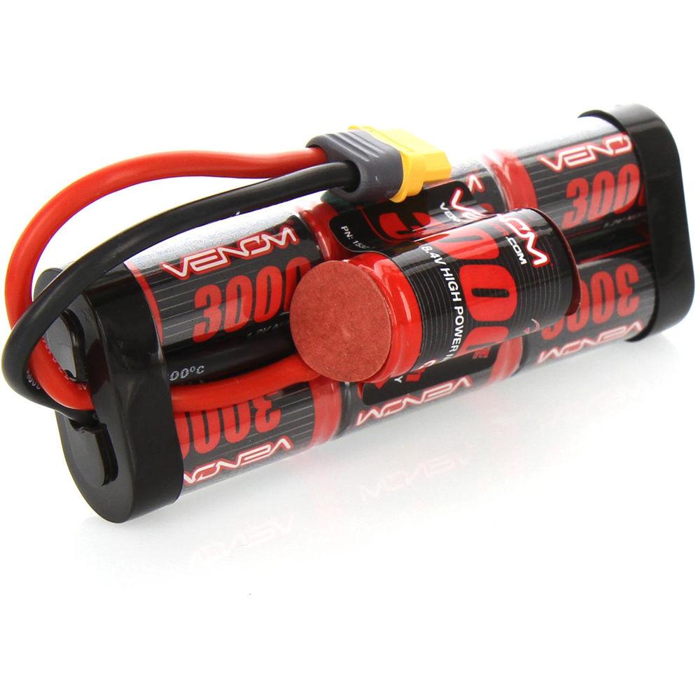 Venom Group Venom 8.4V 3000mAh 7 Cell Hump Pack NiMH Battery With Universal Plug System