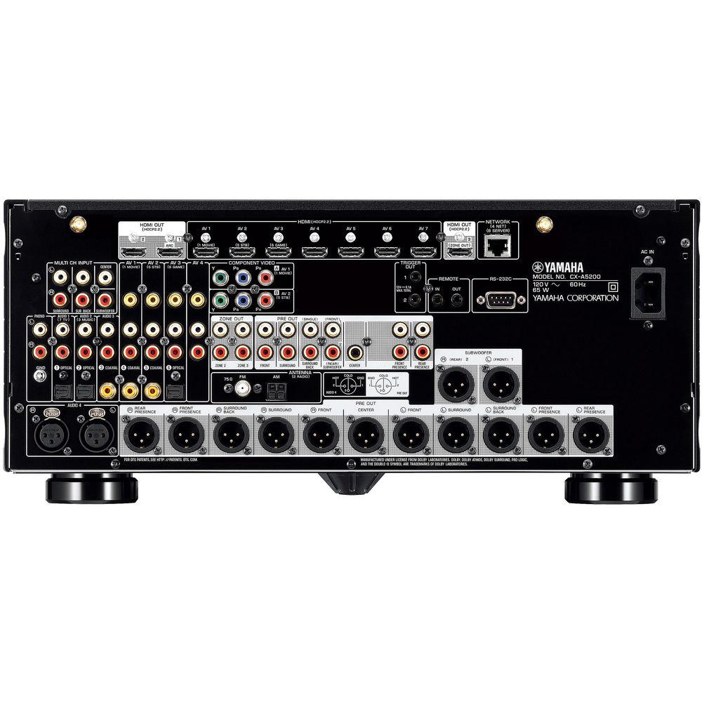 Yamaha AVENTAGE CX-A5200 11.2-Channel MusicCast Preamplifier