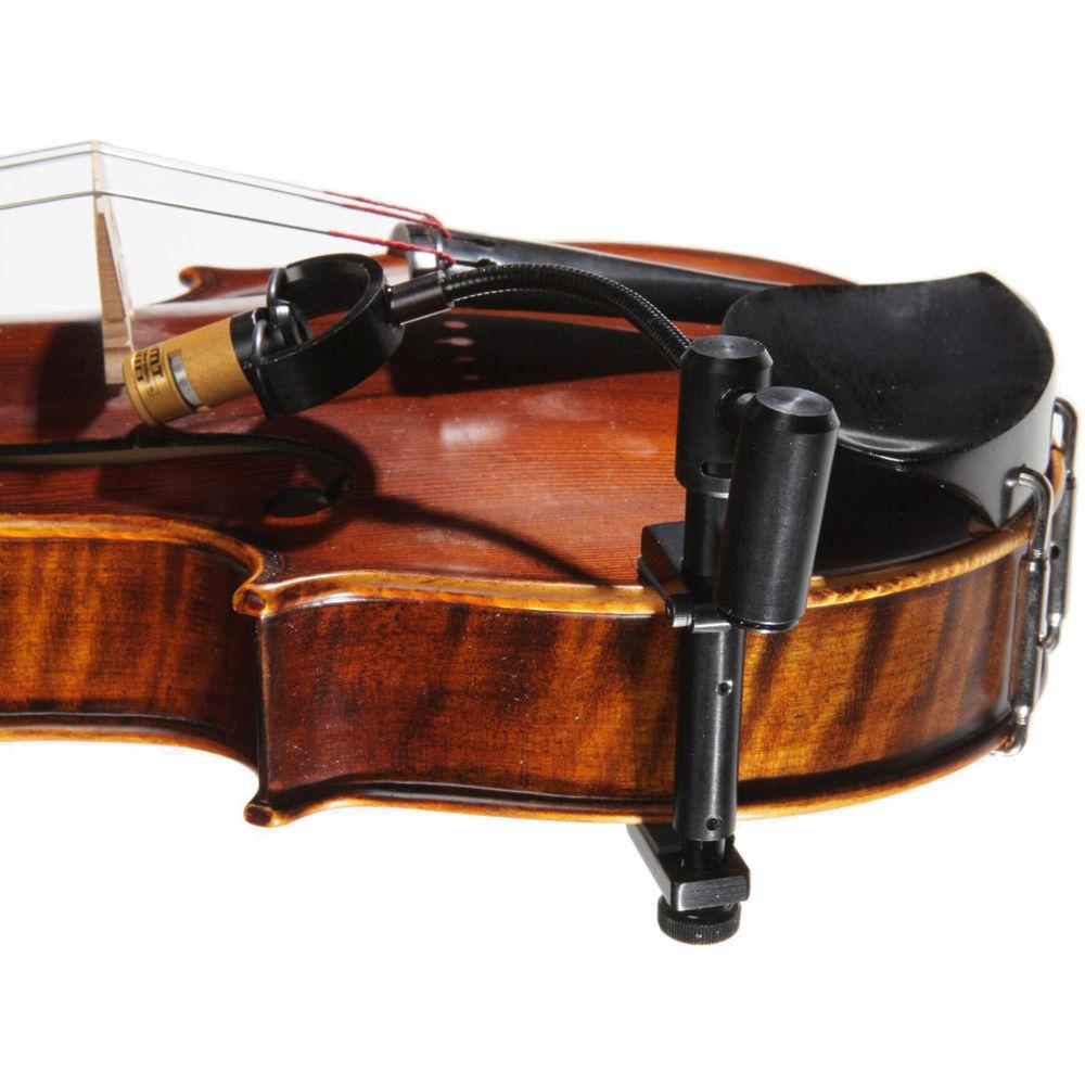 AMT VSW - Studio Violin Viola Microphone with 1 8" Connection for Sennheiser Evolution Series Wireless