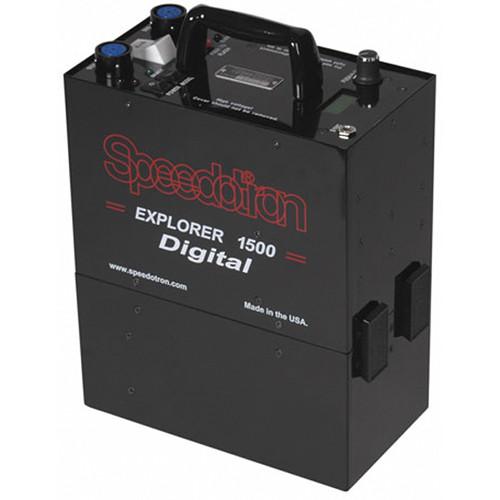 Speedotron Explorer 1500 Portable Lighting Kit with 2 Heads and Carrying Case