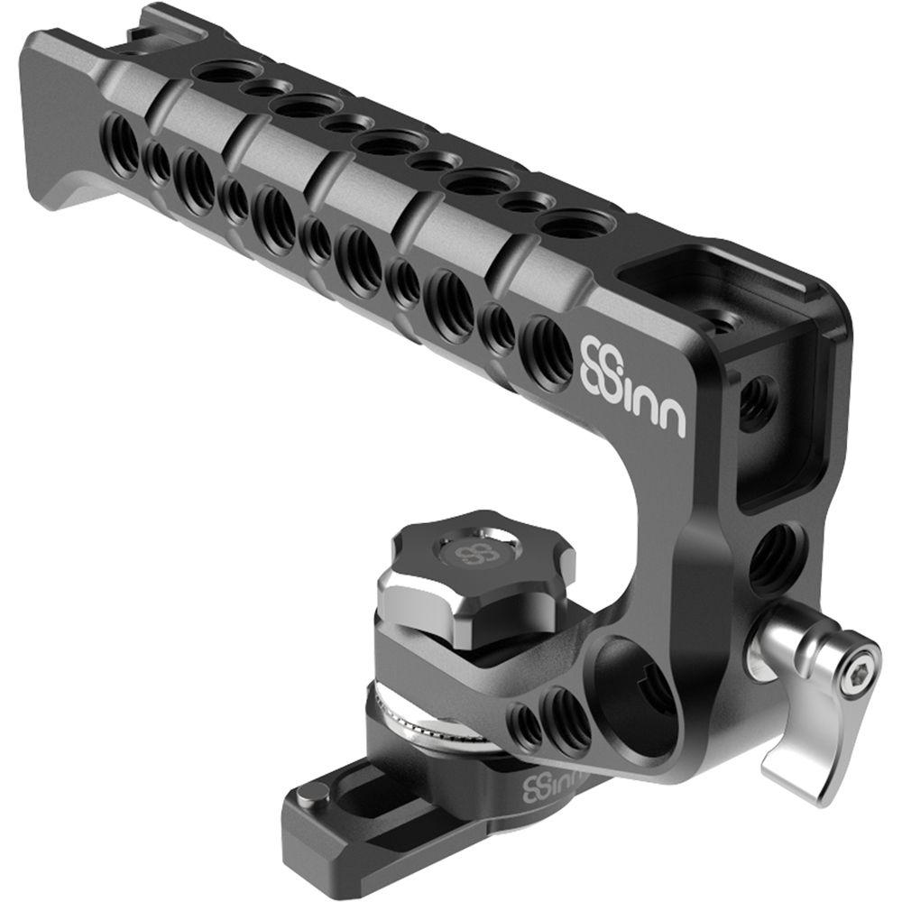 8Sinn Scorpio Top Handle, ARRI NATO Rosette 28mm Mount, and Safety NATO 60mm Rail Kit