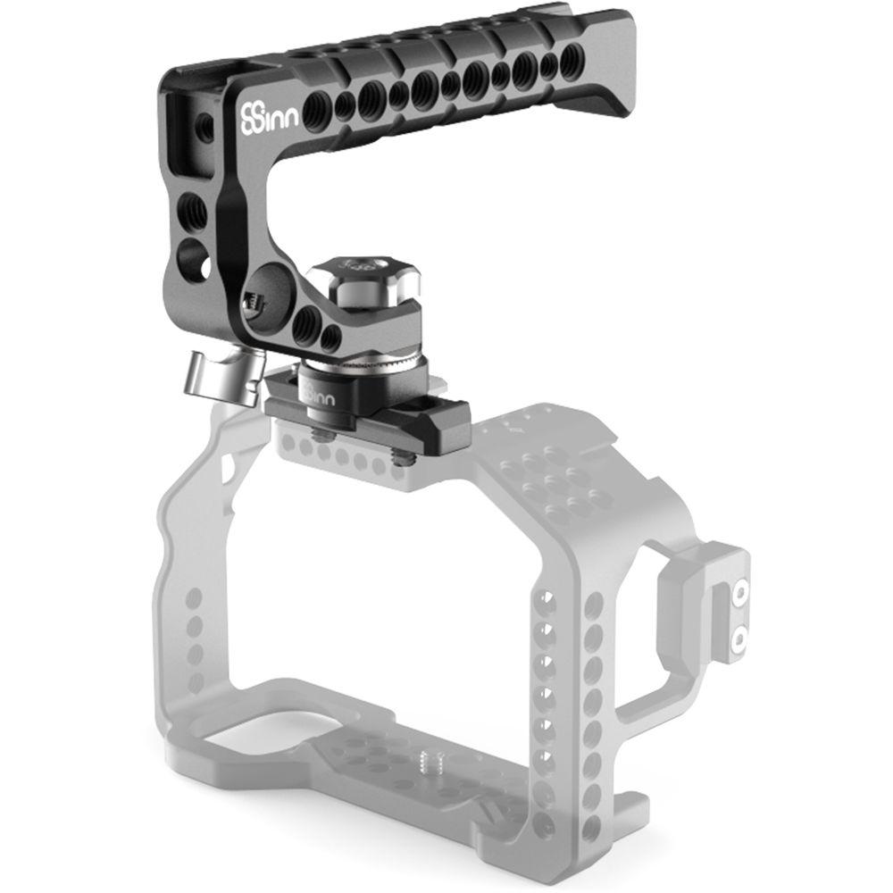8Sinn Scorpio Top Handle, ARRI NATO Rosette 28mm Mount, and Safety NATO 60mm Rail Kit