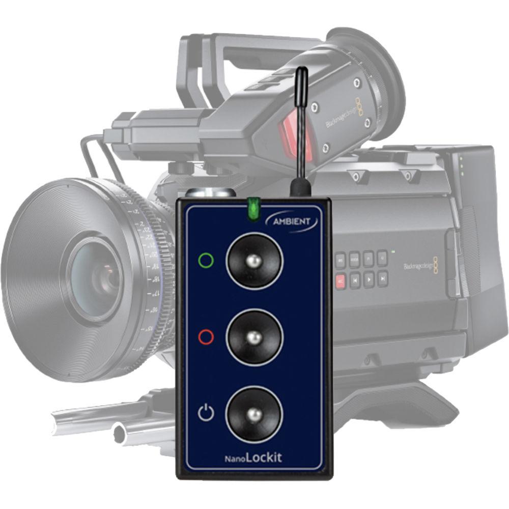 Ambient Recording NanoLockit Pro Kit Green for ALEXA, AMIRA, Blackmagic, Canon, Sony, VariCam