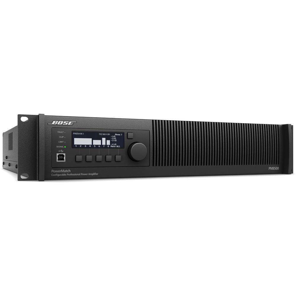 Bose Professional PowerMatch PM8500N Power Amplifier with Ethernet Network Control