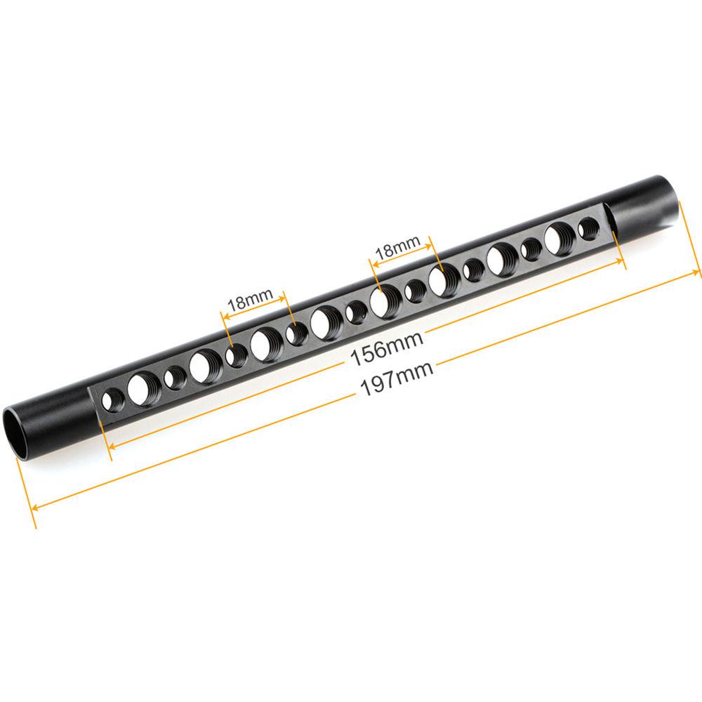 CAMVATE 15mm Cheese Rod with 1 4" & 3 8" Threaded Holes for DSLR Rigs Camera Video Cage