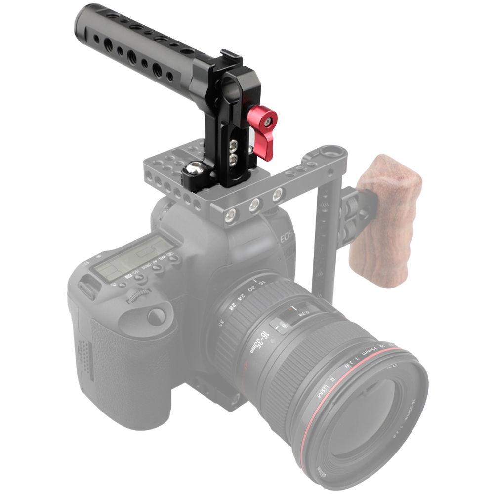 CAMVATE Top Cheese Handle with Rod Clamp for GH5, 5DMarkIII Camera