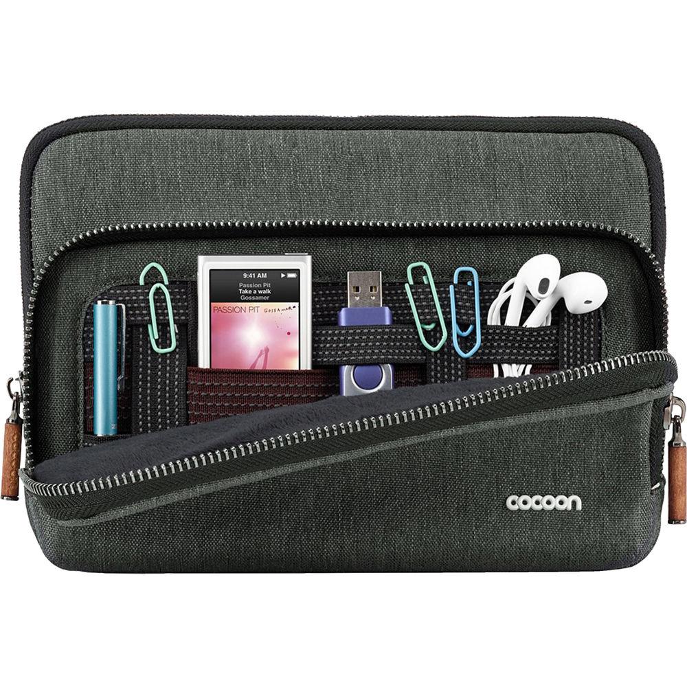 Cocoon Graphite Sleeve with GRID-IT! Organizer for iPad mini with Smart Case