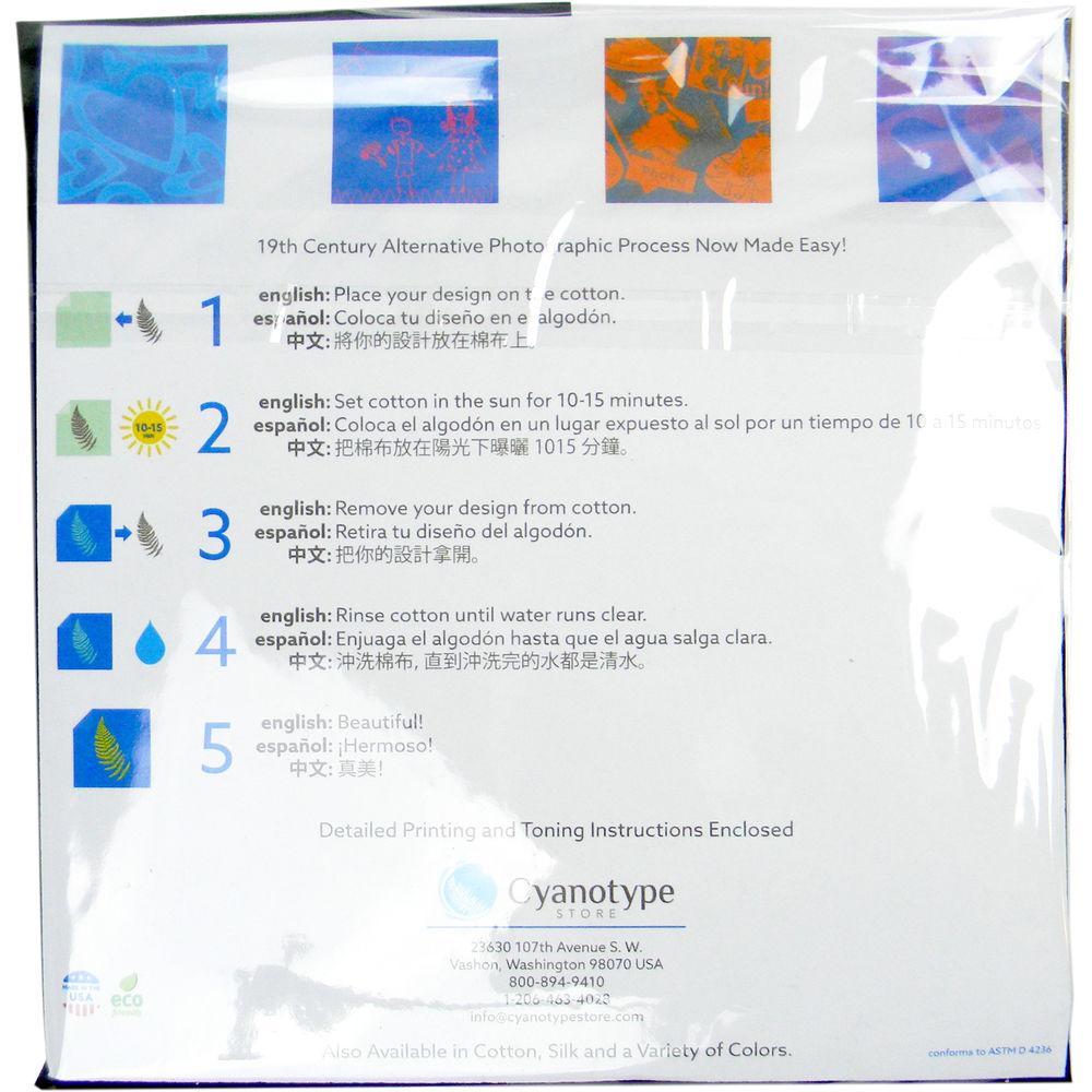 Cyanotype Store Cyanotype Cotton Squares