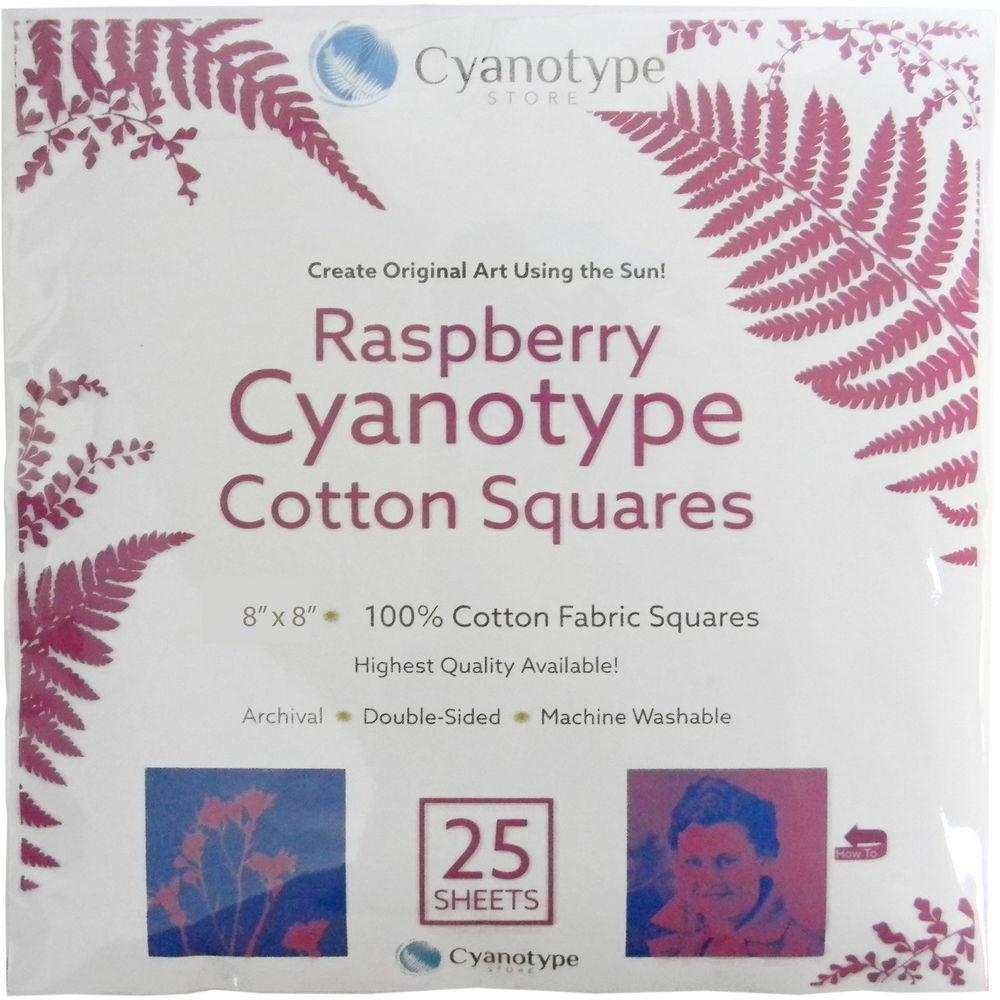 Cyanotype Store Cyanotype Cotton Squares - 8 x 8"