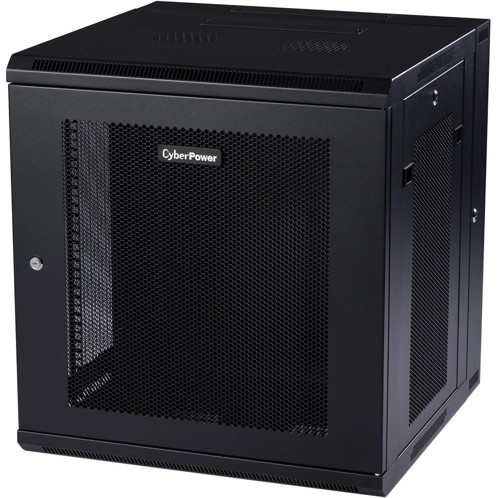 CyberPower CR12U51001 Carbon Series 12 RU Wall Mount Rack Enclosure