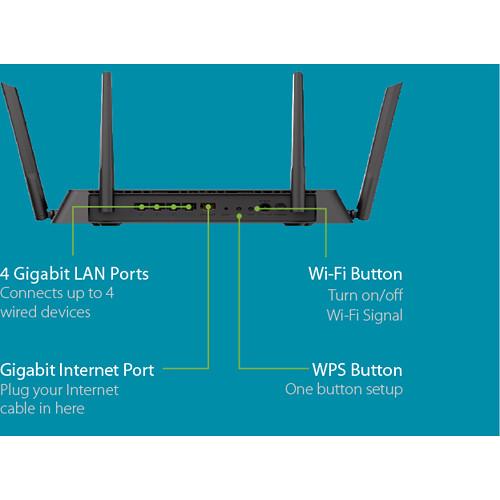 D-Link DIR-878 AC1900 Wireless Dual-Band Gigabit Router